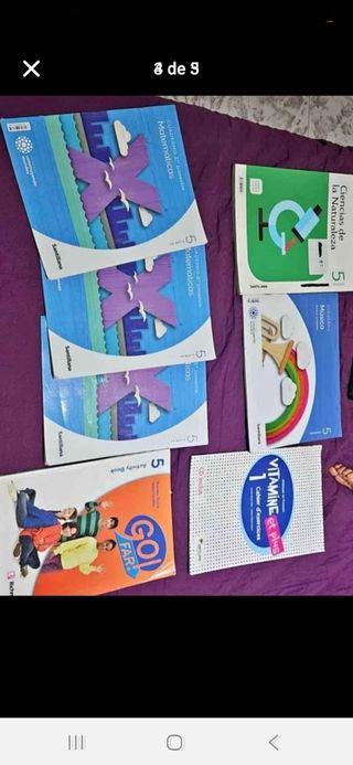 Libros Primaria 5° y 6° - 10€ y 5€ cada uno