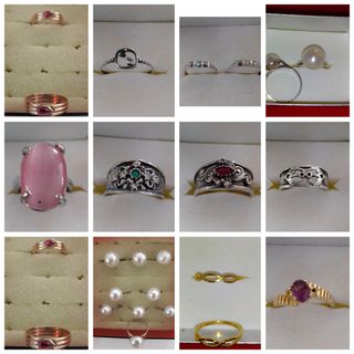 Anillos oro y plata - Joyas variadas