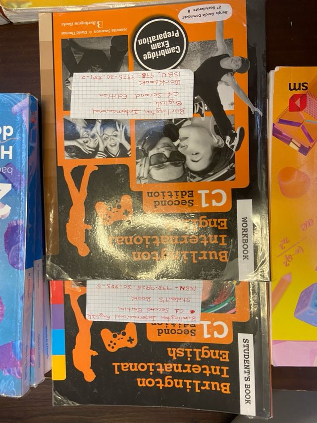 libros 2 de bachillerato , SM y Ansya