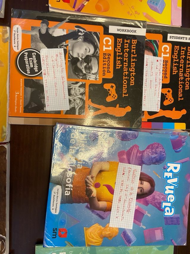 libros 2 de bachillerato , SM y Ansya