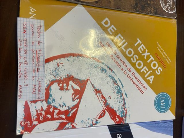 libros 2 de bachillerato , SM y Ansya