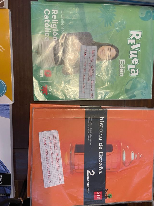 libros 2 de bachillerato , SM y Ansya