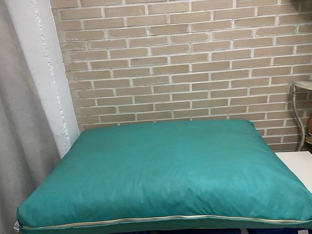 Cojines Happers turquesa - Sofá pallet