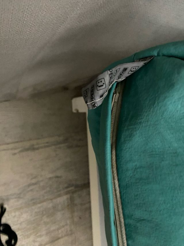 Cojines Happers turquesa - Sofá pallet