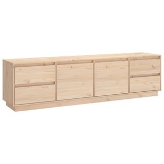 vidaXL Mueble de TV de madera maciza de pino