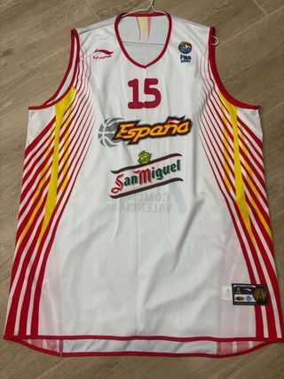 Camiseta España Baloncesto Li-Ning