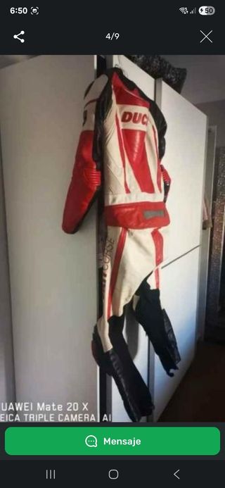 Mono Ducati  2 piezas, chaqueta ducati y suomy