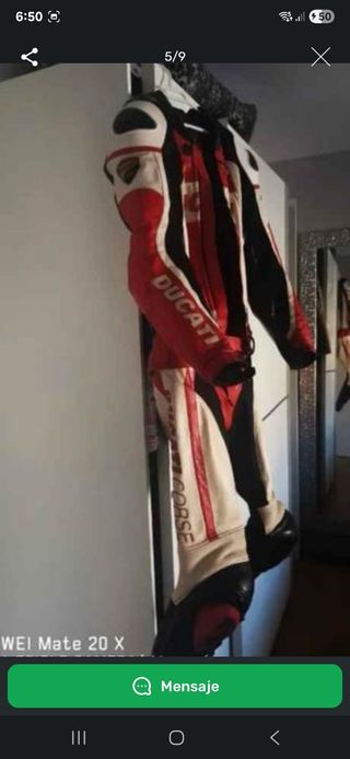 Mono Ducati  2 piezas, chaqueta ducati y suomy