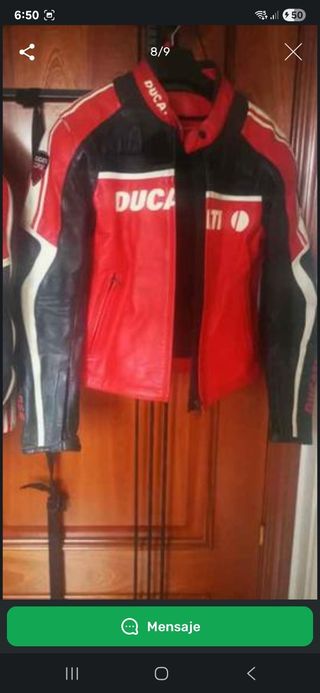 Mono Ducati  2 piezas, chaqueta ducati y suomy