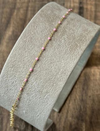 Cavigliera Argento 925% rosa