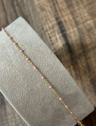 Cavigliera Argento 925% rosa