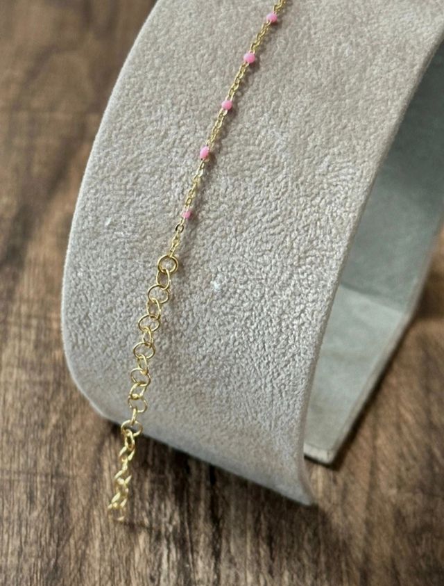 Cavigliera Argento 925% rosa