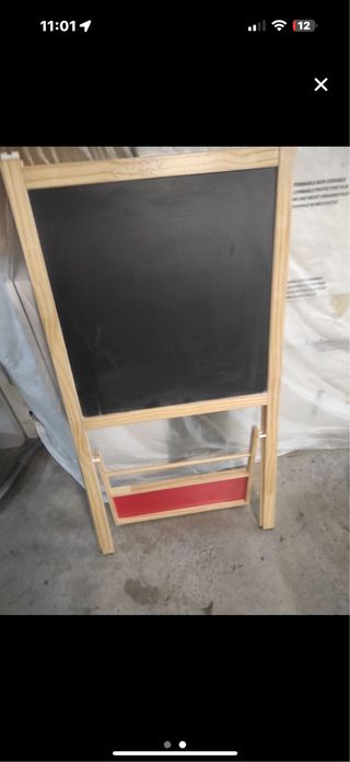 Pizarra doble Ikea niños