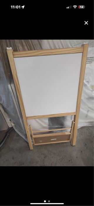 Pizarra doble Ikea niños