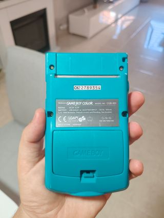 Game Boy Color turquesa