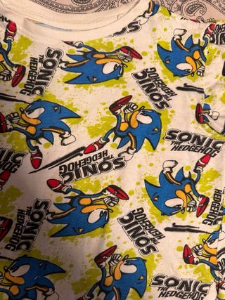 Maglietta Sonic bimbo