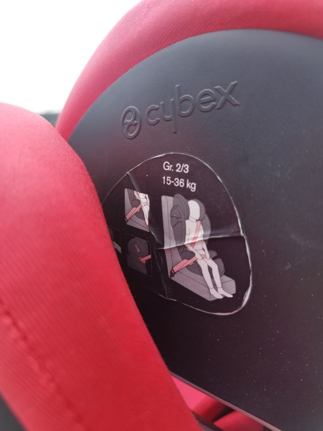 Silla coche Cybex Gold niños 3 a 12 años