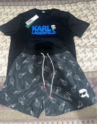 Conjunto Karl Lagerfeld - T-shirt y bañador
