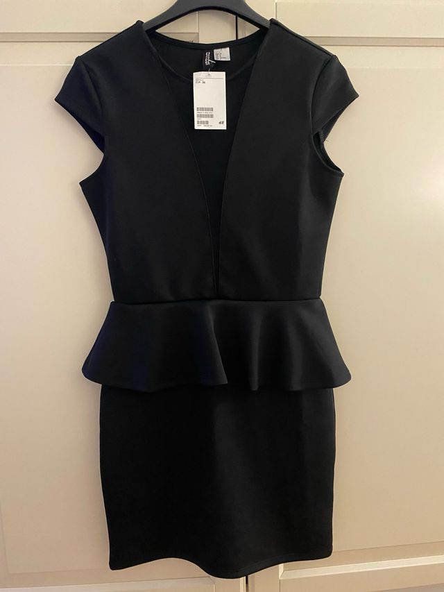 Vestito H&M nero tg S