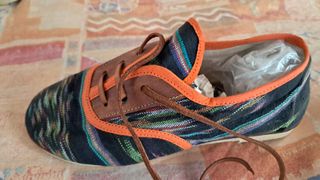 Scarpe Maya Guatemala - Tela e Pelle