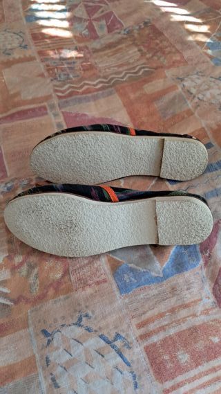 Scarpe Maya Guatemala - Tela e Pelle