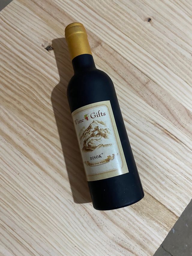 Set Abrebotellas Vino DISOK - Negro