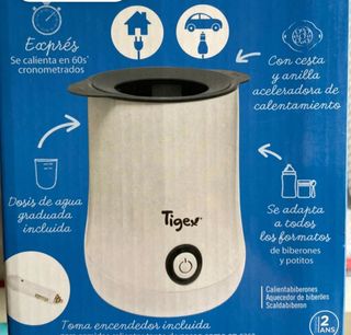 Calienta biberones Tigex exprés