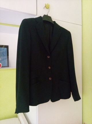 Americana/ blazer negra mujer. Roberto Verino