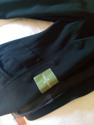 Americana/ blazer negra mujer. Roberto Verino