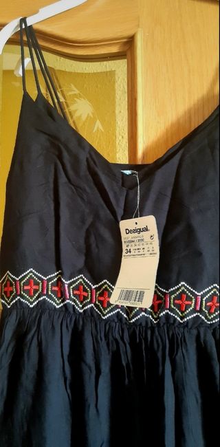 Vestido largo Desigual XS