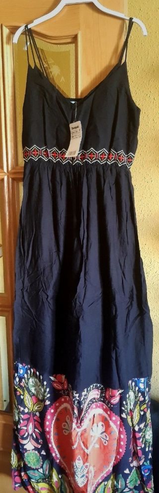 Vestido largo Desigual XS