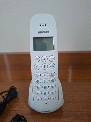 Telefono Cordless Brondi Adara bianco