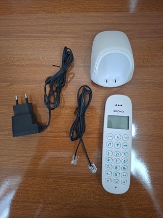 Telefono Cordless Brondi Adara bianco