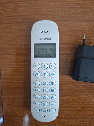 Telefono Cordless Brondi Adara bianco