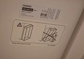Banco perchero HEMNES ikea blanco, asiento comodo