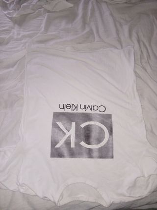 Camiseta Calvin Klein blanca