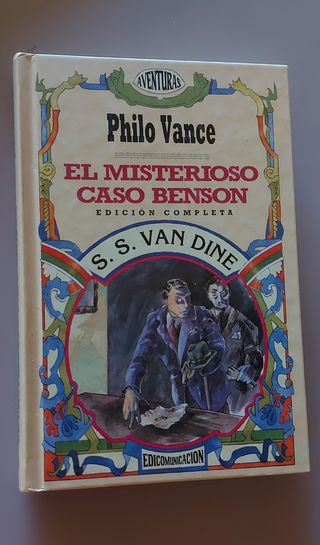 El misterioso caso Benson . Novela negra