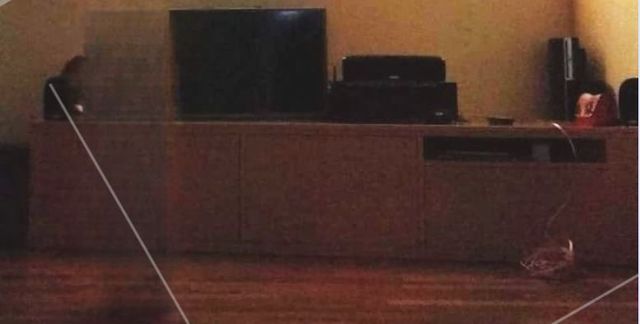 Mueble TV madera - 220 x 80