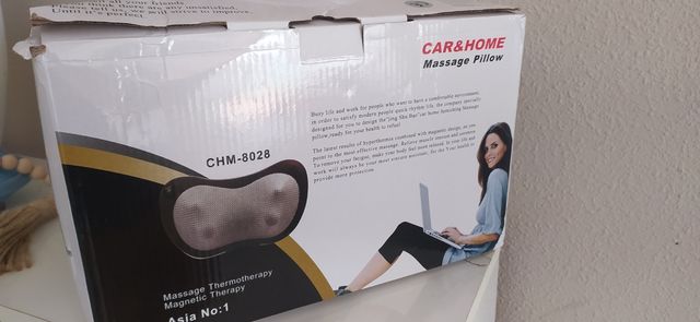 Cojín masaje CAR&HOME - Terapia magnética