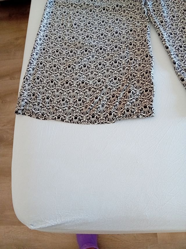 Pantalón Culotte Blanco&Negro