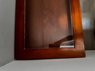 Mesa centro elevable madera cristal
