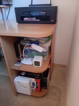 Mesa escritorio madera marrón