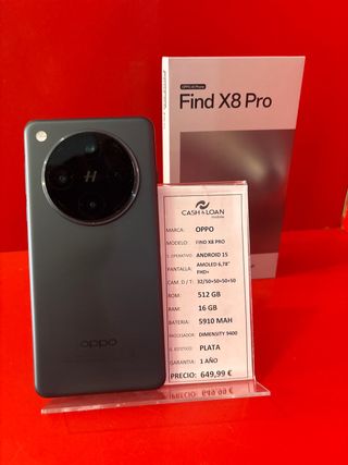 OPPO Find X8 Pro 512GB seminuevo