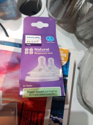 2 Tetinas Philips Avent Natural