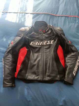 Chaqueta moto Dainese piel