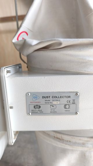 Aspirador virutas 1 HP trifásico