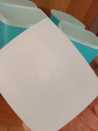 Contenitore Tupperware 1,4 L - Rosa & Bianco