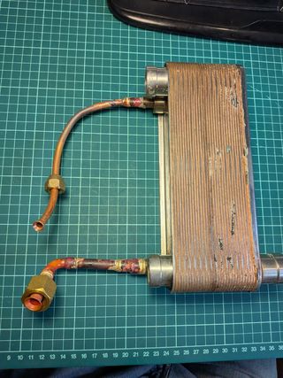 Intercambiador placas chiller - Aerotermia