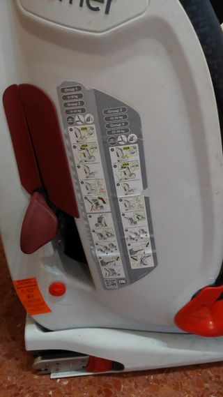 Silla coche Romer Isofix 1-2-3