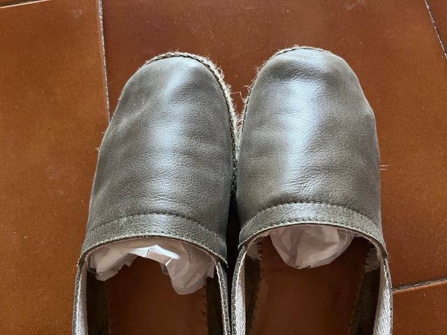 Espadrillas Toni Pons pelle oliva